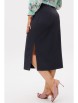 Юбка артикул: 1648 грифельный силуэт от Anelli - вид 3