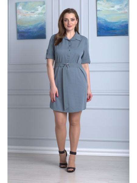 237 зеленый в горох