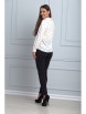 Блузка артикул: 738 белый от Anelli - вид 2