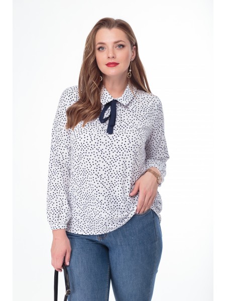 321 белый в горох