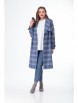 Плащ артикул: 747 синий-клетка от Anelli - вид 2