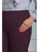 Брюки артикул: 700 винный от Anelli - вид 3