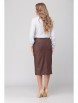 Юбка артикул: 780-коричневый от Anelli - вид 2