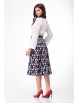 Юбка артикул: 646 т.синий с котами от Anelli - вид 5