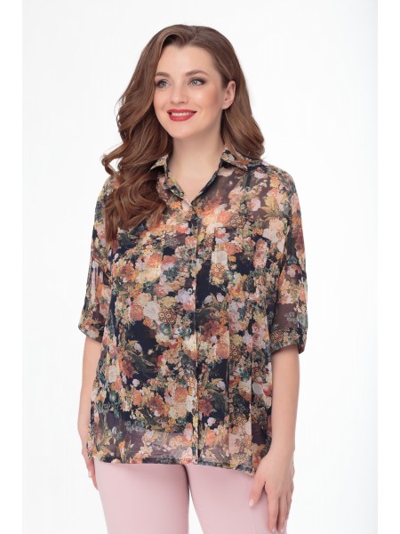 706-цветочный принт