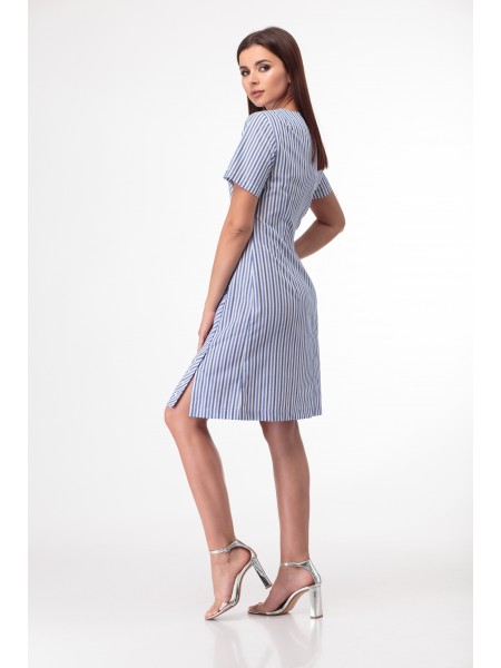 853 синий+полоска