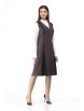 Плательный костюм артикул: 414 коричневый от Anelli - вид 1