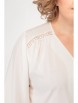 Блузка артикул: 827 молочный от Anelli - вид 6
