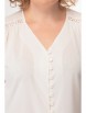 Блузка артикул: 827 молочный от Anelli - вид 7