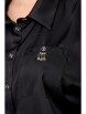Блузка артикул: M-942 черный от Solomea Lux - вид 5