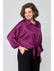 Блузка артикул: М-968 винный от Solomea Lux - вид 5