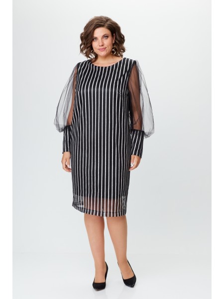 762 черный с серебром