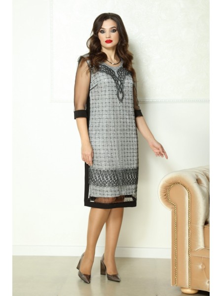 761 черный с серебром