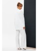 Брючный костюм артикул: М-173 белый от Мублиз - вид 6