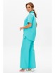Брючный костюм артикул: М-167 бирюза от Мублиз - вид 2