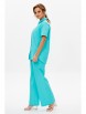 Брючный костюм артикул: М-167 бирюза от Мублиз - вид 7