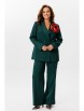 Брючный костюм артикул: М-190 изумруд от Мублиз - вид 9
