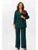 Брючный костюм артикул: М-190 изумруд от Мублиз - вид 10