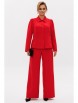 Брючный костюм артикул: М-236 красный от Мублиз - вид 4