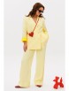 Брючный костюм артикул: М-190 желтый от Мублиз - вид 18