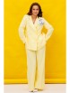 Брючный костюм артикул: М-190 желтый от Мублиз - вид 29
