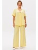 Брючный костюм артикул: М-250 желтый от Мублиз - вид 1
