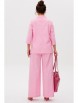 Брючный костюм артикул: М-260 розовый от Мублиз - вид 2