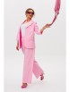 Брючный костюм артикул: М-260 розовый от Мублиз - вид 21