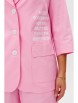 Брючный костюм артикул: М-260 розовый от Мублиз - вид 5