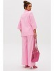 Брючный костюм артикул: М-260 розовый от Мублиз - вид 8