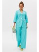 Брючный костюм артикул: М-260 голубой от Мублиз - вид 12