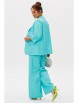 Брючный костюм артикул: М-260 голубой от Мублиз - вид 15