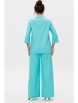 Брючный костюм артикул: М-260 голубой от Мублиз - вид 9