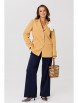 Брючный костюм артикул: М-256 горчица+синий от Мублиз - вид 6