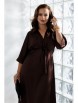 Нарядное платье артикул: М-288 коричневый (шоколад) от Мублиз - вид 16
