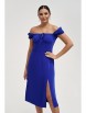 Нарядное платье артикул: 1519 васильковый от Foxy fox - вид 6