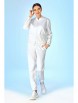 Брючный костюм артикул: 1351 белый от Foxy fox - вид 1