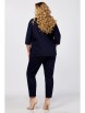 Брючный костюм артикул: 2320 синий от Belinga - вид 2