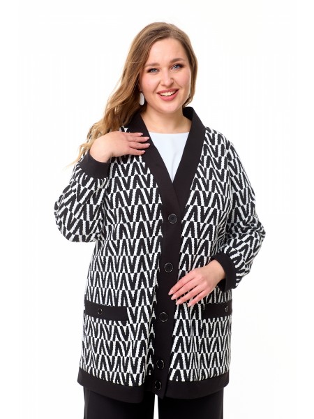 М121/1 бело-черный