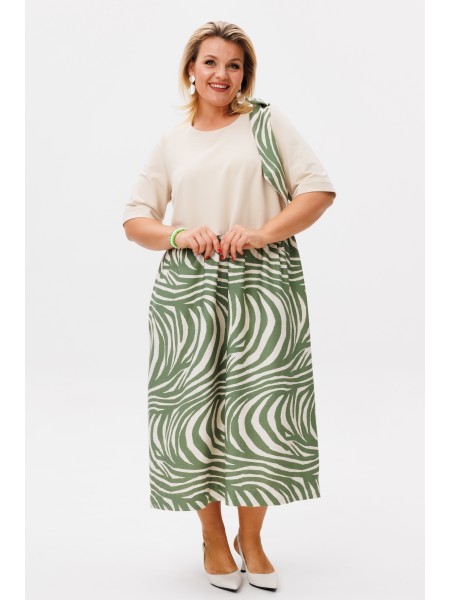 М208/1 оливково-кремовый