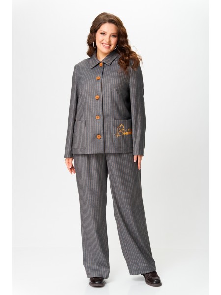 М193 серый с оранжевым