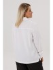 Блузка артикул: М231 белый от OVERYOU - вид 2