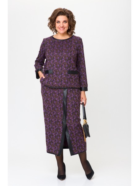 1394 шоколад, фиолет