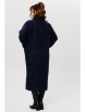 Пальто артикул: 363/1 темно-синий от Мишель Шик - вид 2