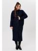 Пальто артикул: 363/1 темно-синий от Мишель Шик - вид 8