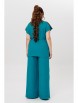 Брючный костюм артикул: 1408 бирюзовый от Мишель Шик - вид 2
