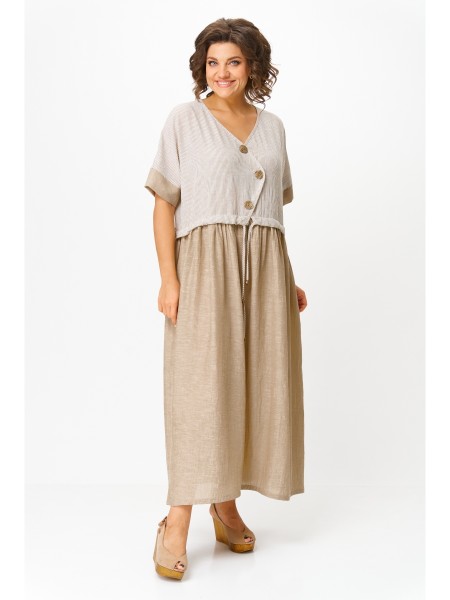 2181 бежевый полоска