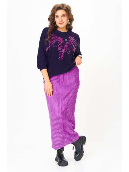 1442 синий, пурпурный