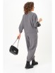 Брючный костюм артикул: 1436/1 светло-серый от Мишель Шик - вид 5