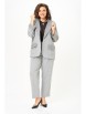 Брючный костюм артикул: 1437/1 призрачный серый от Мишель Шик - вид 4